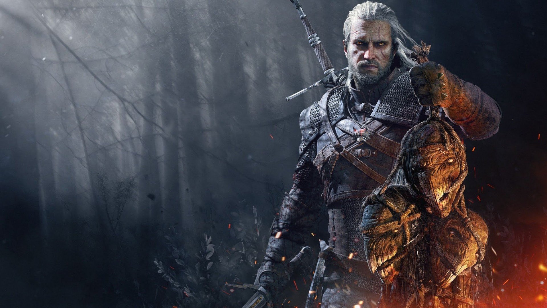 Художник нарисовал картину по мотивам The Witcher 3  ее продают за 20 тысяч долларов