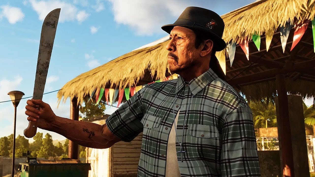 В новом геймплейном ролике Far Cry 6 засветился Дэнни Трехо  звезда фильмов Мачете