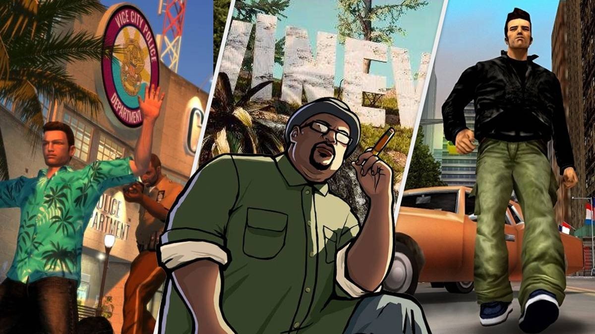 Gta definitive steam. Трилогия ГТА ремастер. GTA San Andreas Trilogy. ГТА трилогия рокстар. ГТА Сан андреас трилогия.