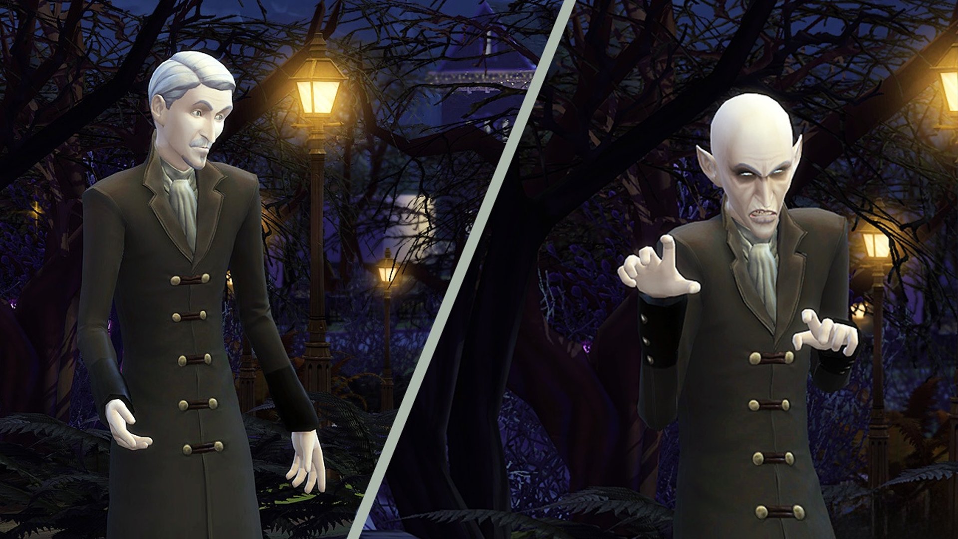 The Sims 4 — Как превратить персонажа в вампира?