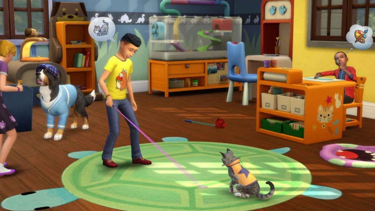 EA бесплатно раздаст одежду для животных в The Sims 4
