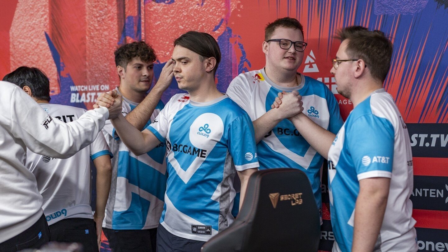 Cloud9 vs heroic. PGL cs2 Major Copenhagen 2024.