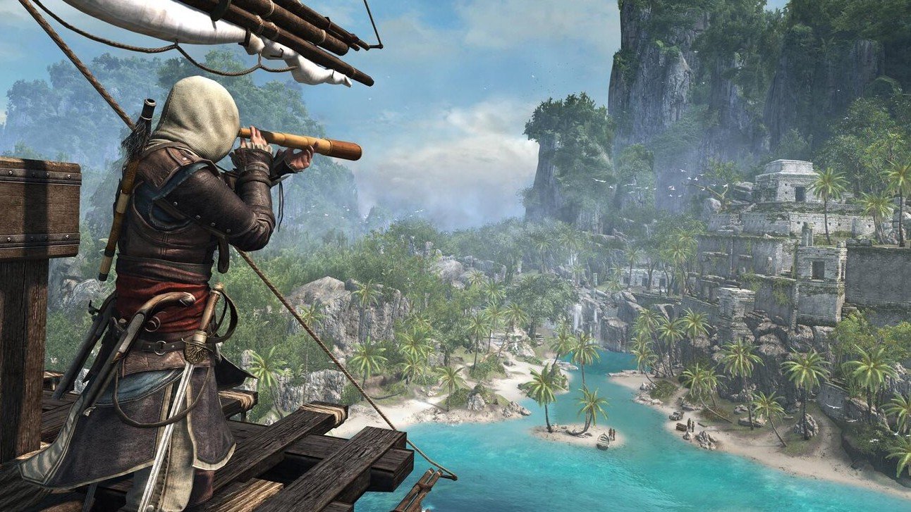 Assassins Creed 4 на первой PlayStation  ютубер показал как бы выглядела игра