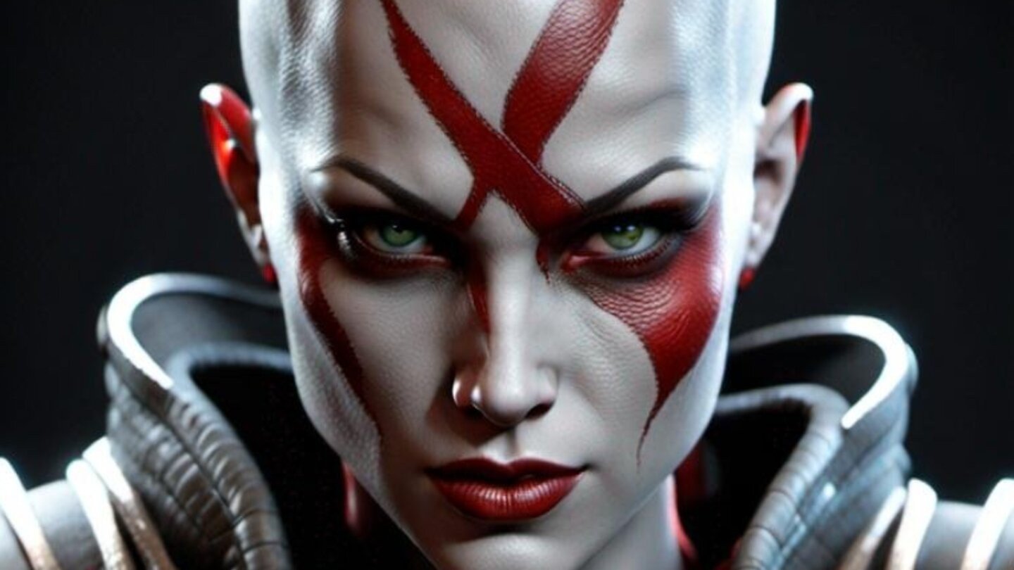 Нейросеть изобразила Кратоса из God of War женщиной