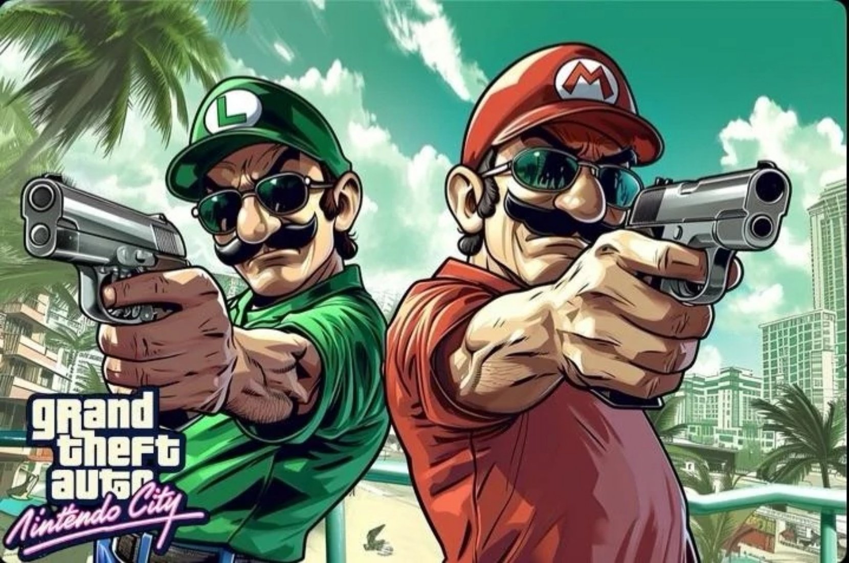 Марио и Пикачу со стволами: нейросеть перенесла героев Nintendo в мир GTA -  CQ