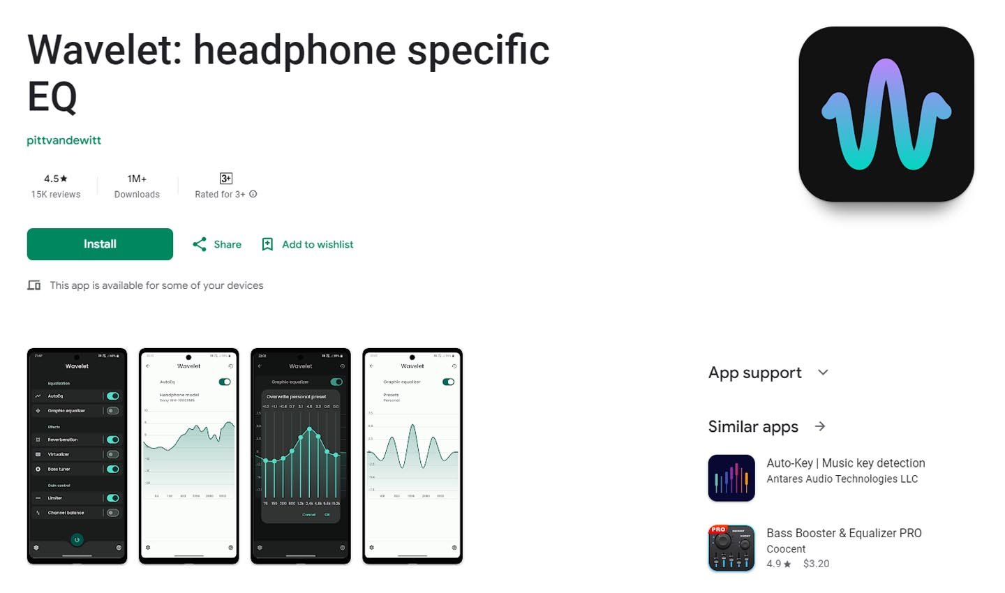 Источник: GooglePlay / Wavelet