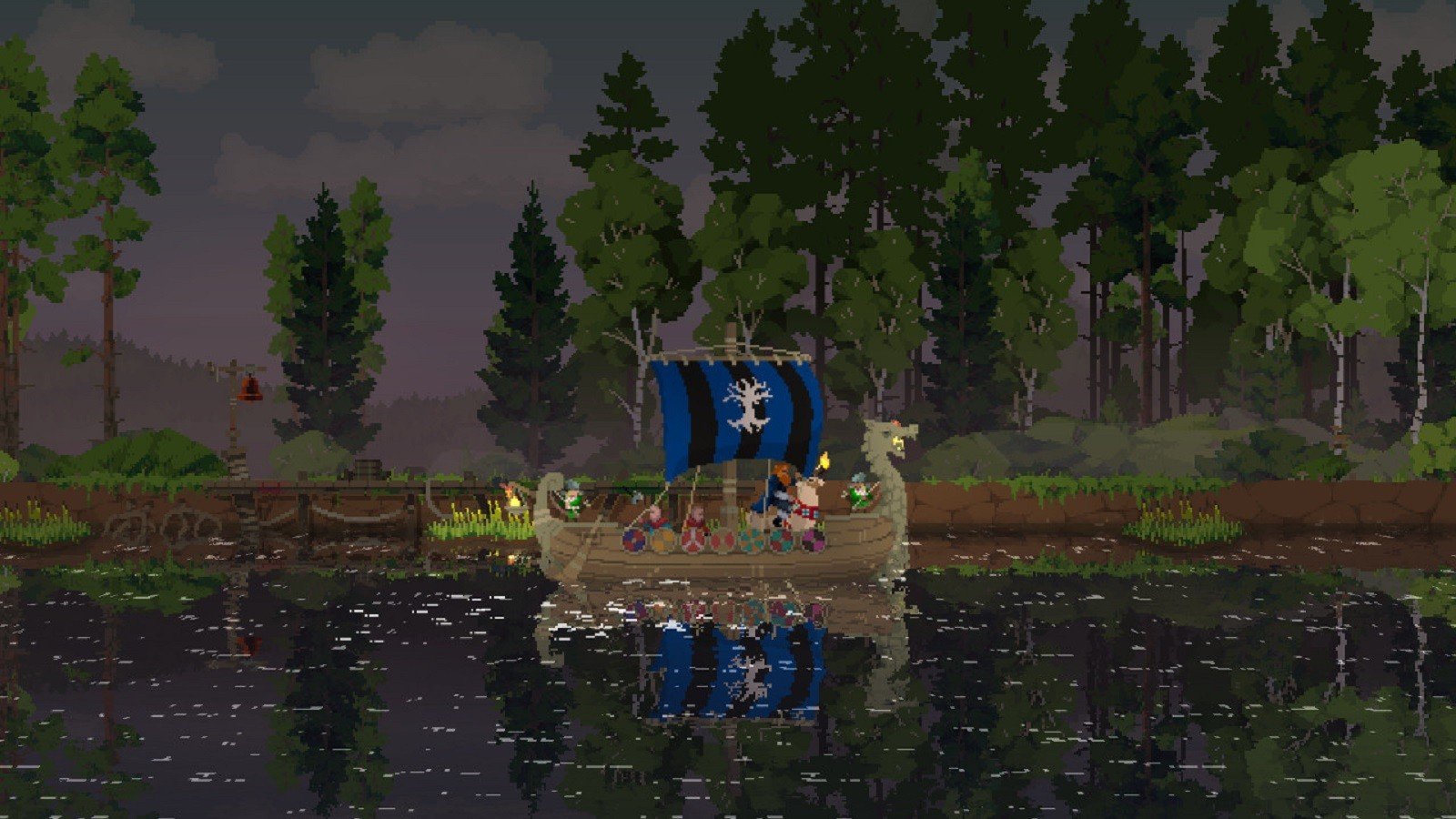 Kingdom Two Crowns стала бесплатной в Steam  в стратегию можно играть вдвоем