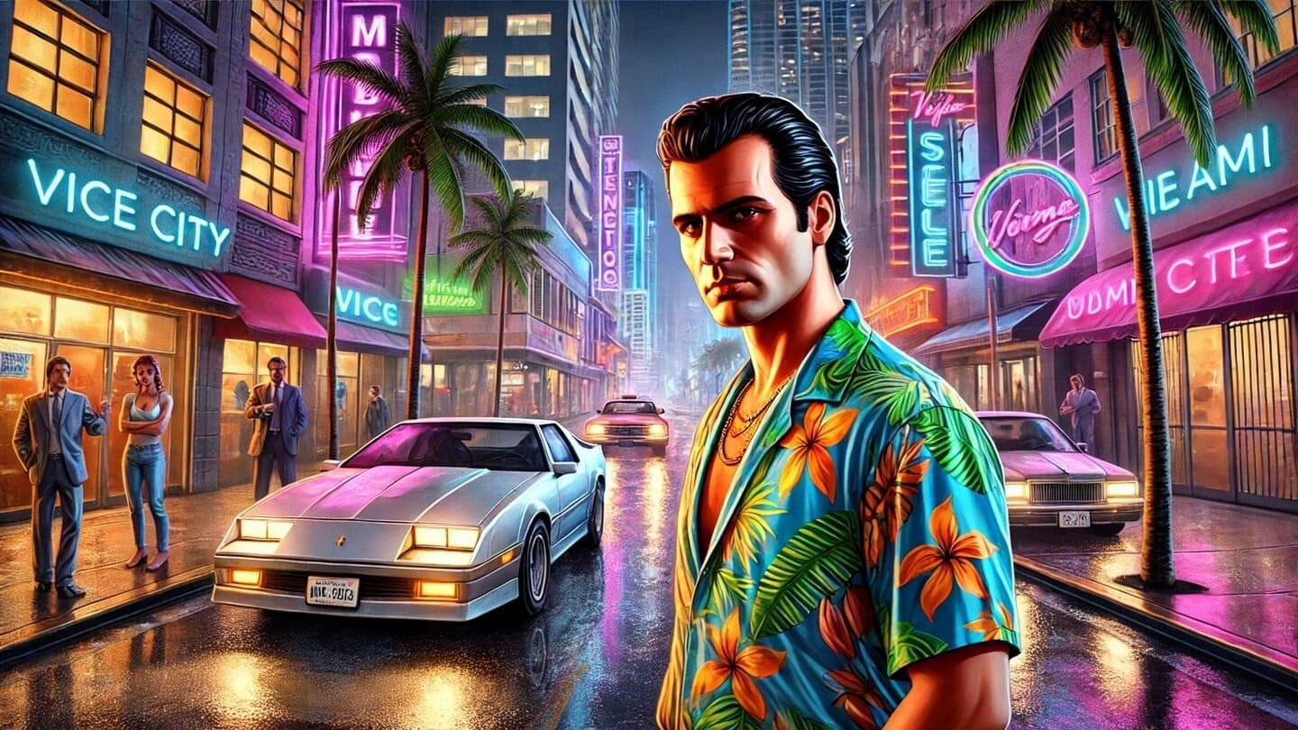 Вышел трейлер GTA Vice City на движке GTA 4 релиз состоится уже скоро