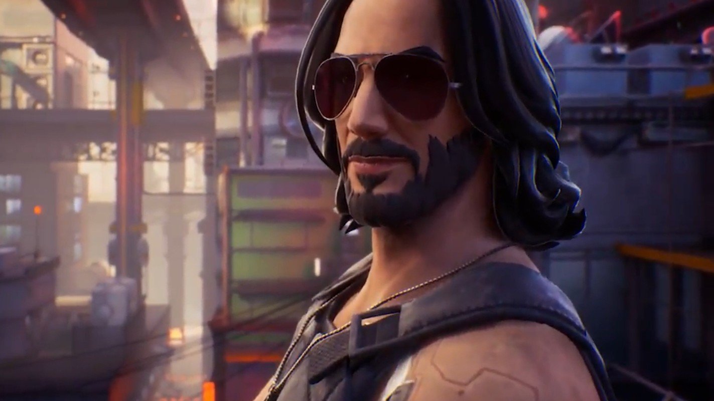 В Fortnite появятся герои и предметы из Cyberpunk 2077