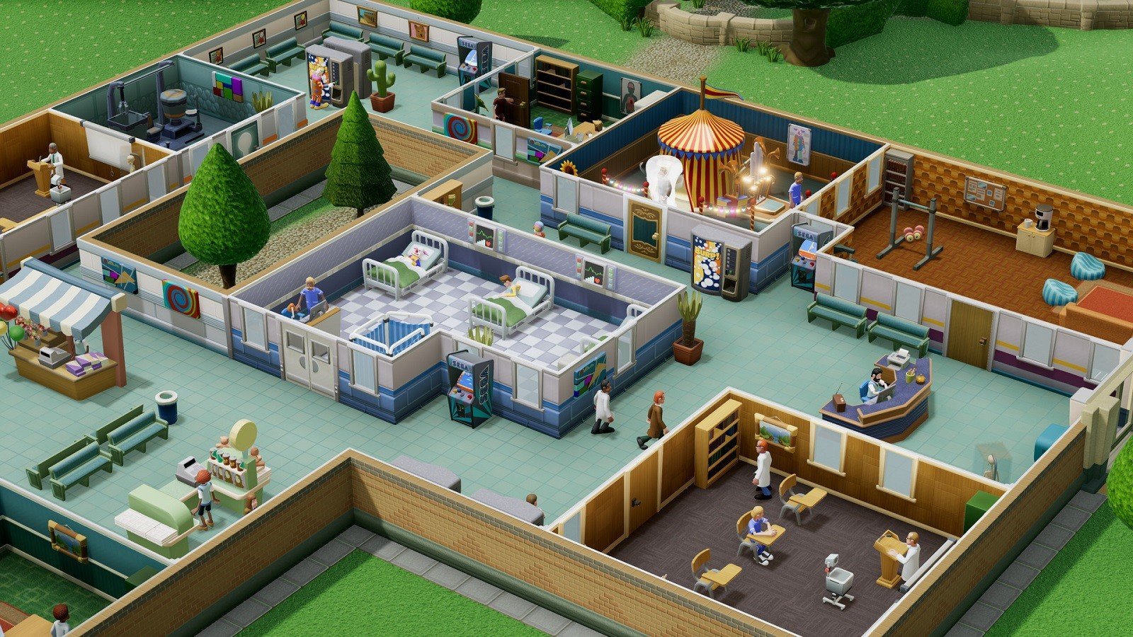 В GOG можно бесплатно забрать популярный тайкун Two Point Hospital