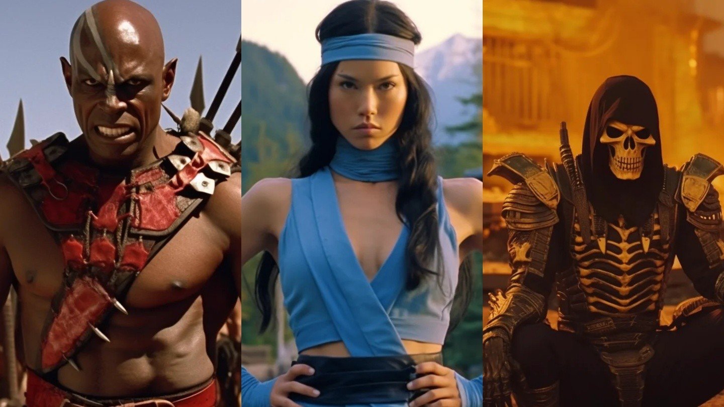 Такого Mortal Kombat вы еще не видели нейросеть показала яркий фильм по файтингу