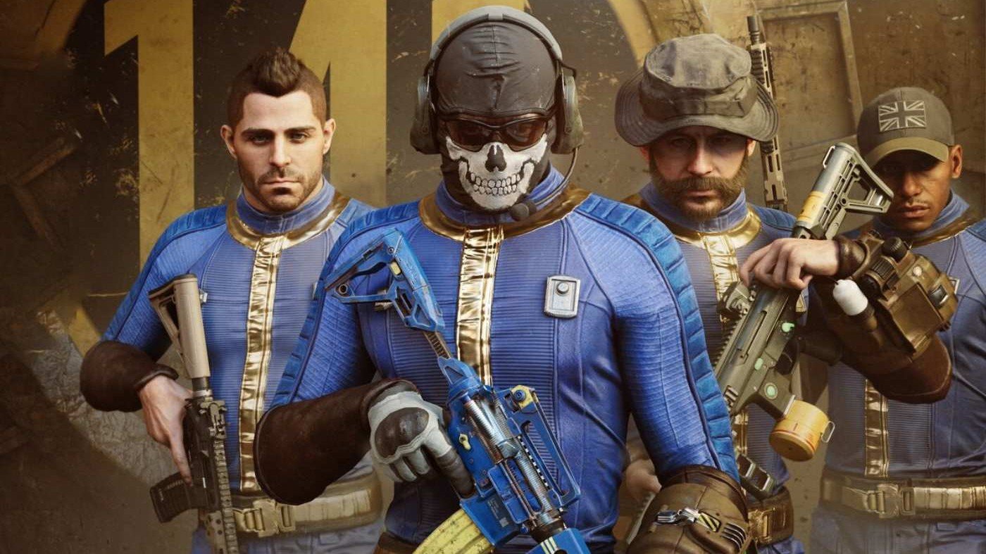 В Call of Duty появятся синие комбинезоны из Fallout а также чертежи оружия