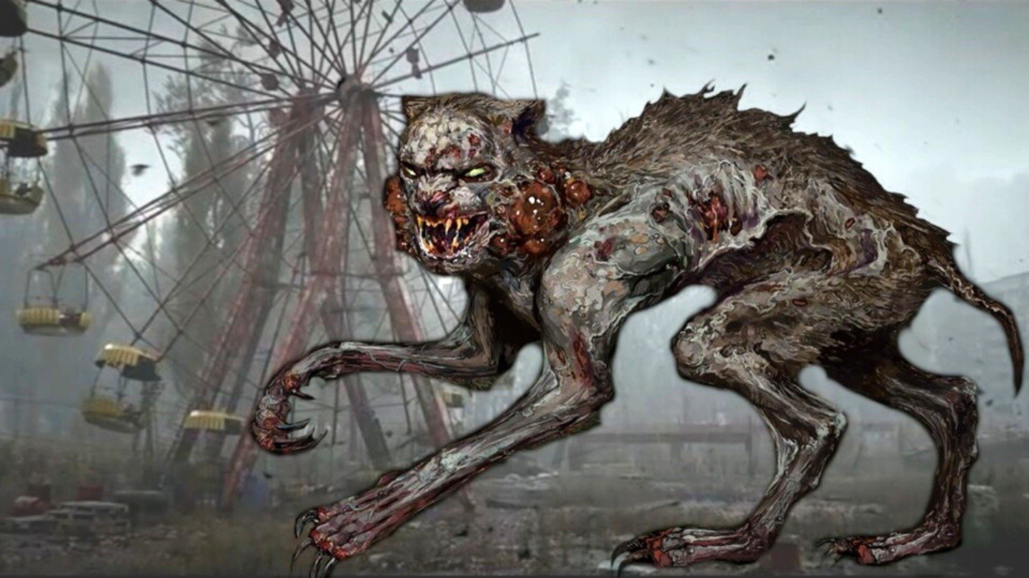 В новом тизере STALKER 2 показали бой с кошкоймутантом