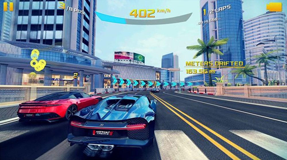 Источник: Microsoft / Игра Asphalt 8