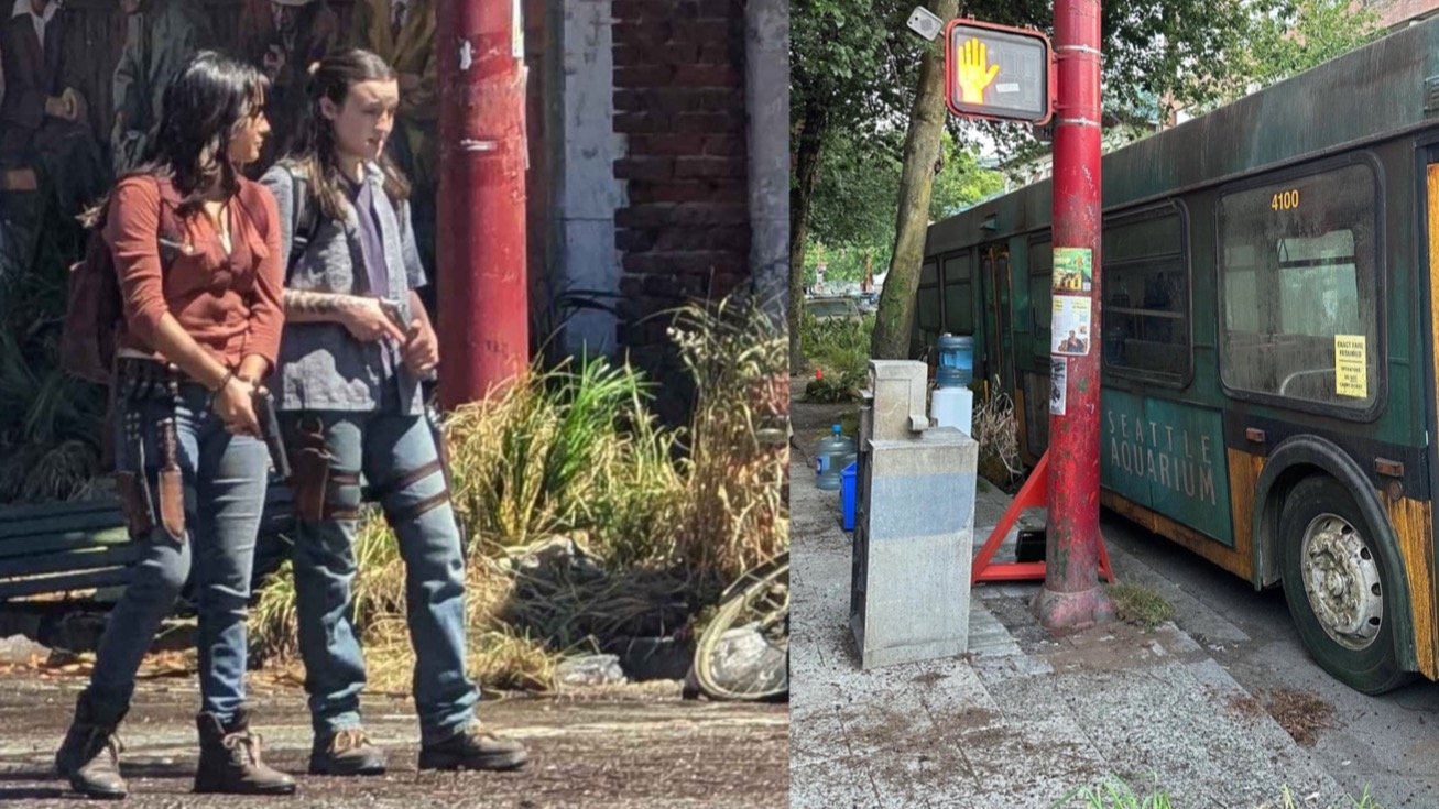 В Сети показали новые фото со съемок второго сезона Last Of Us с Элли и Диной