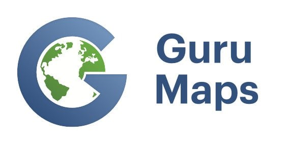 Источник: gurumaps.app / Логотип Guru Maps