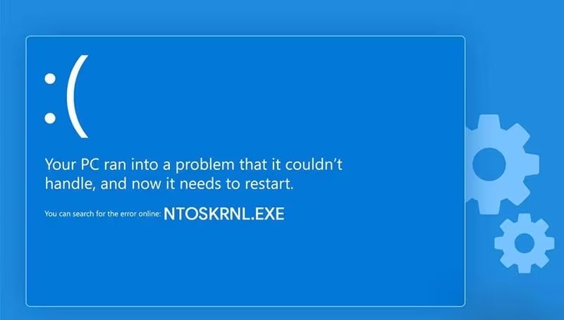 Источник: wondershare.com / Ошибка ntoskrnl.exe<br>