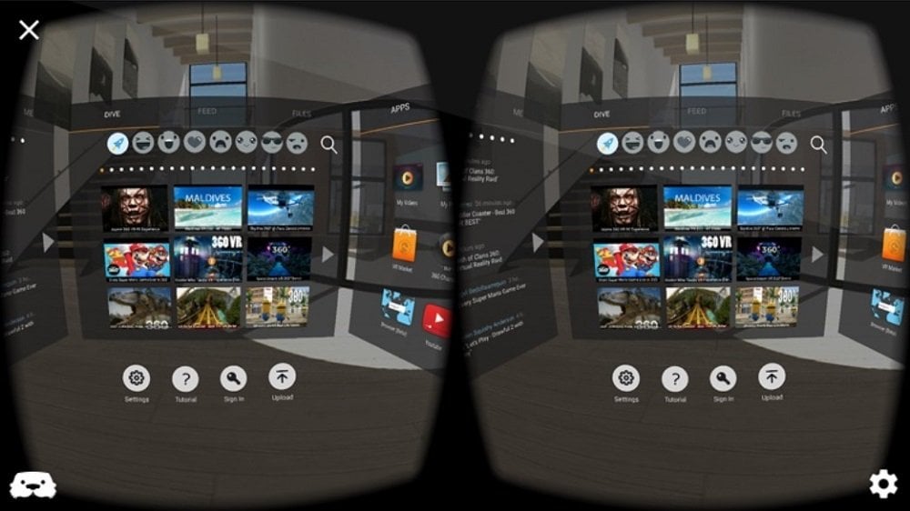 Источник: Fulldive / Интерфейс Fulldive VR