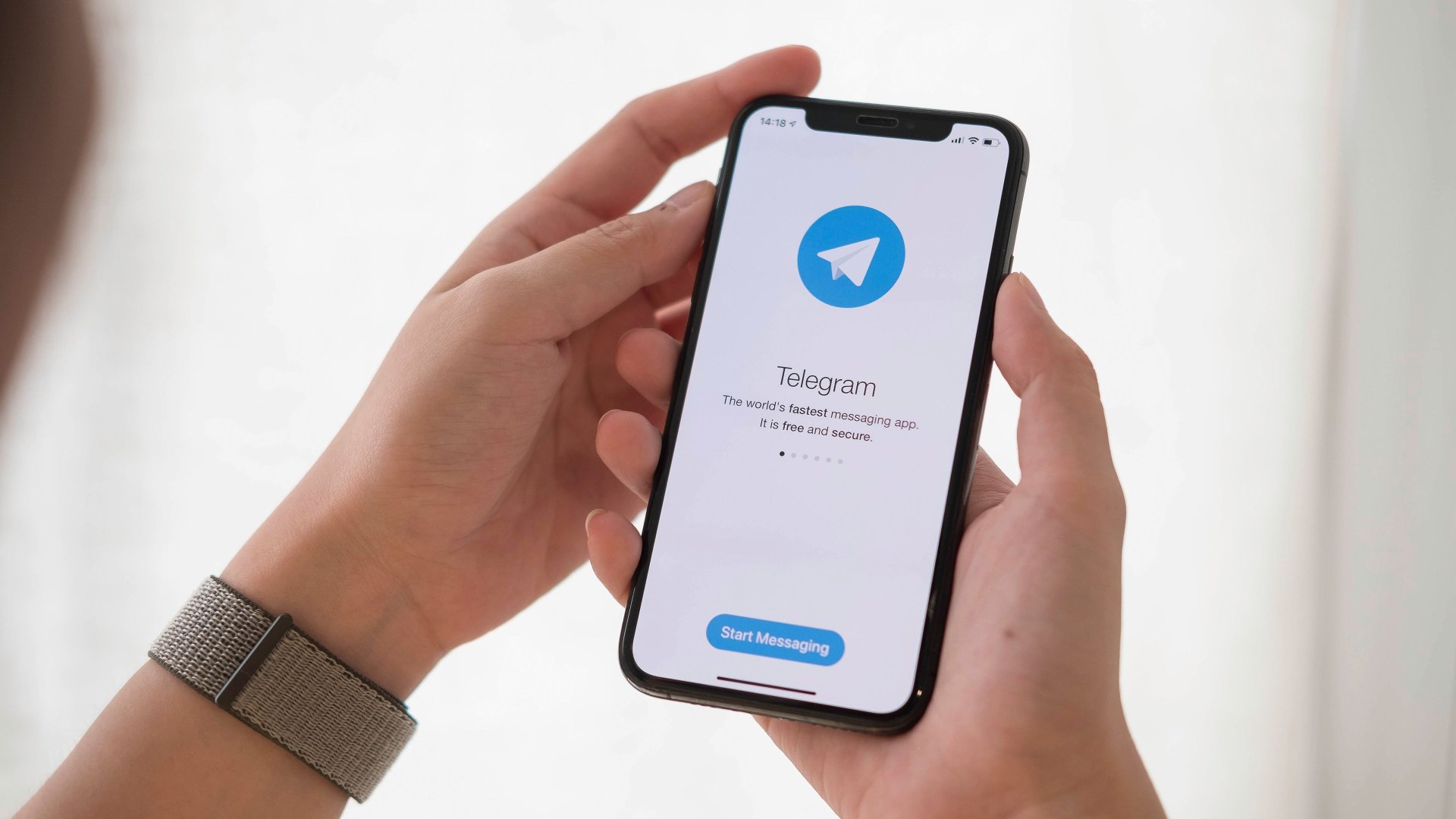 Как установить пароль в Telegram