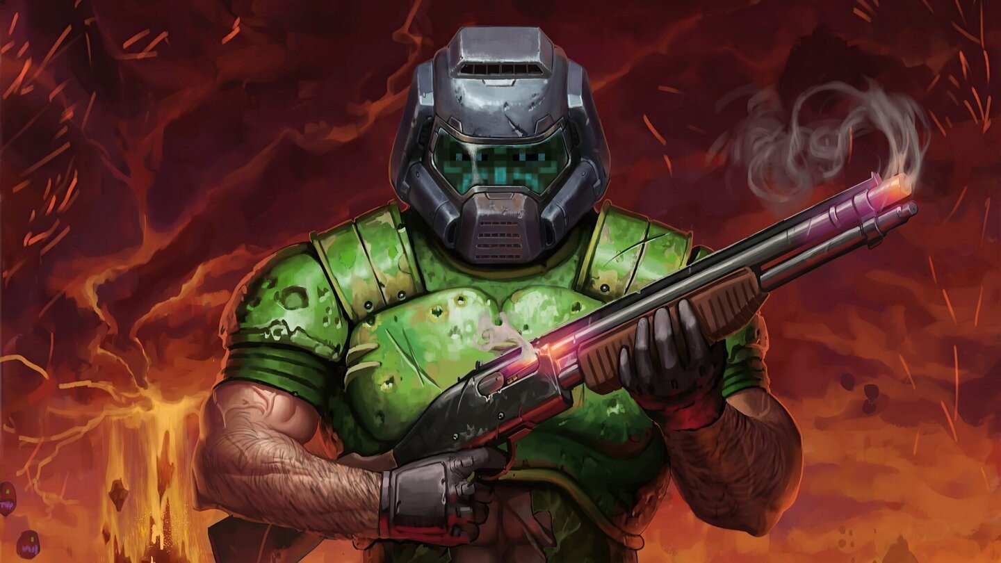 DOOM запустили на листе в PDF опробовать можно бесплатно