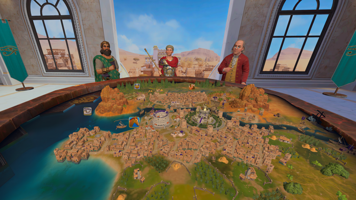 В Civilization 7 можно будет играть в VR вот как это будет выглядеть