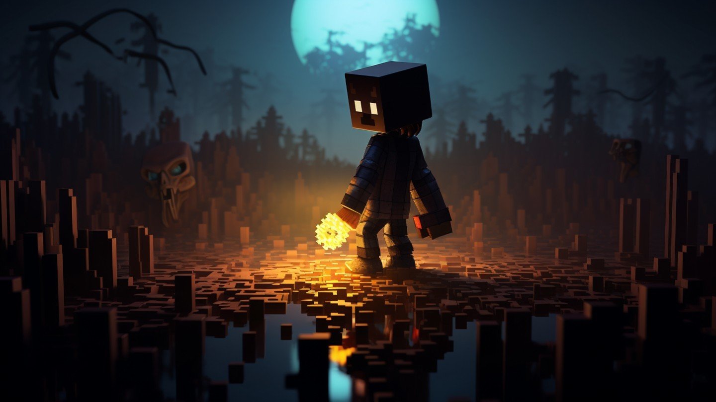 Голые зомби и пещеры автор Minecraft показал скриншоты новой игры