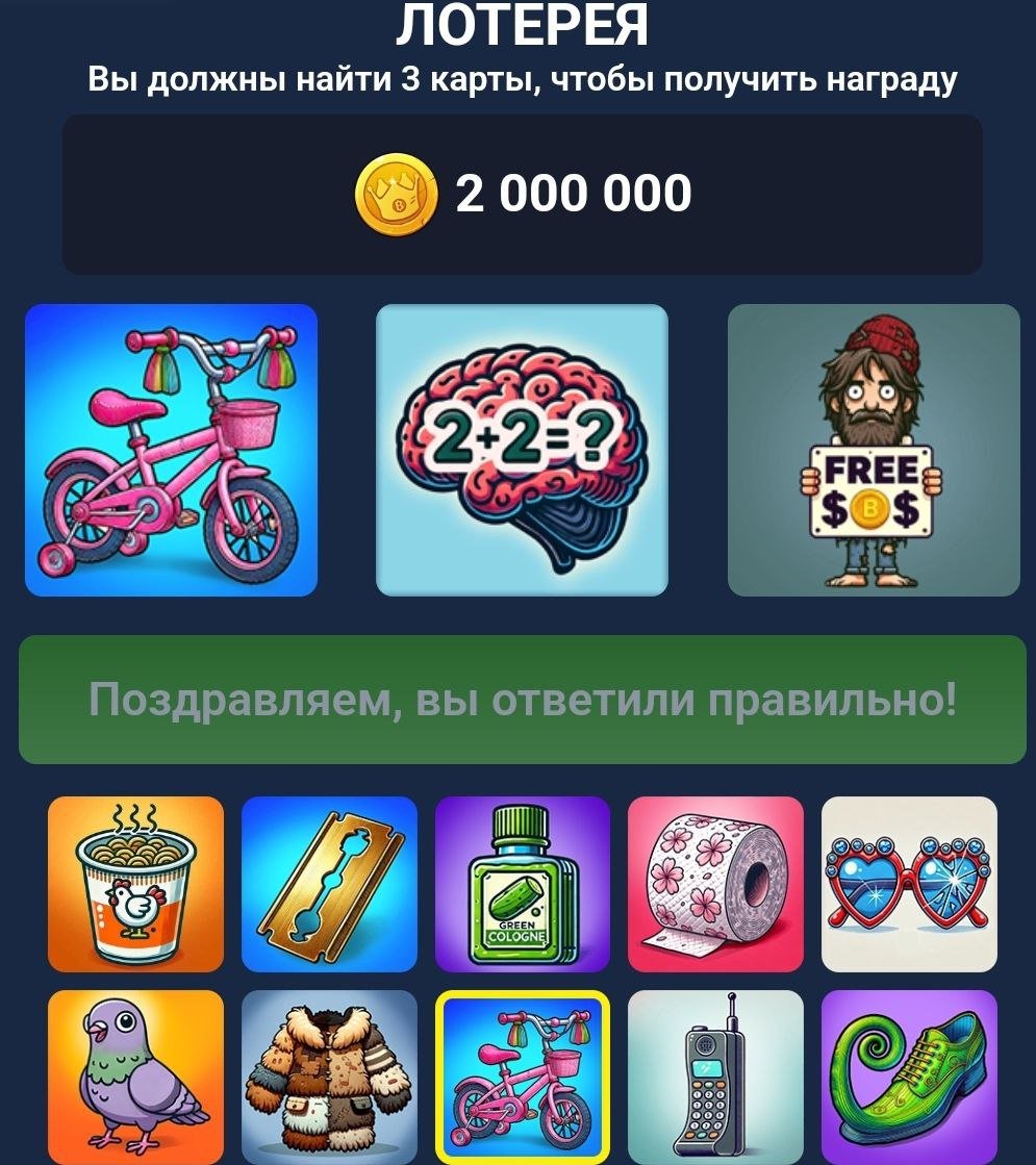 Bums: комбо на сегодня, 16 февраля 2025 года
