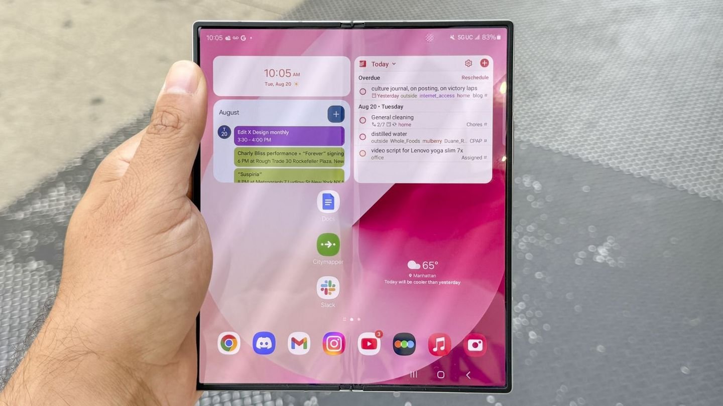Источник изображения: CNN / Samsung Galaxy Z Fold 6