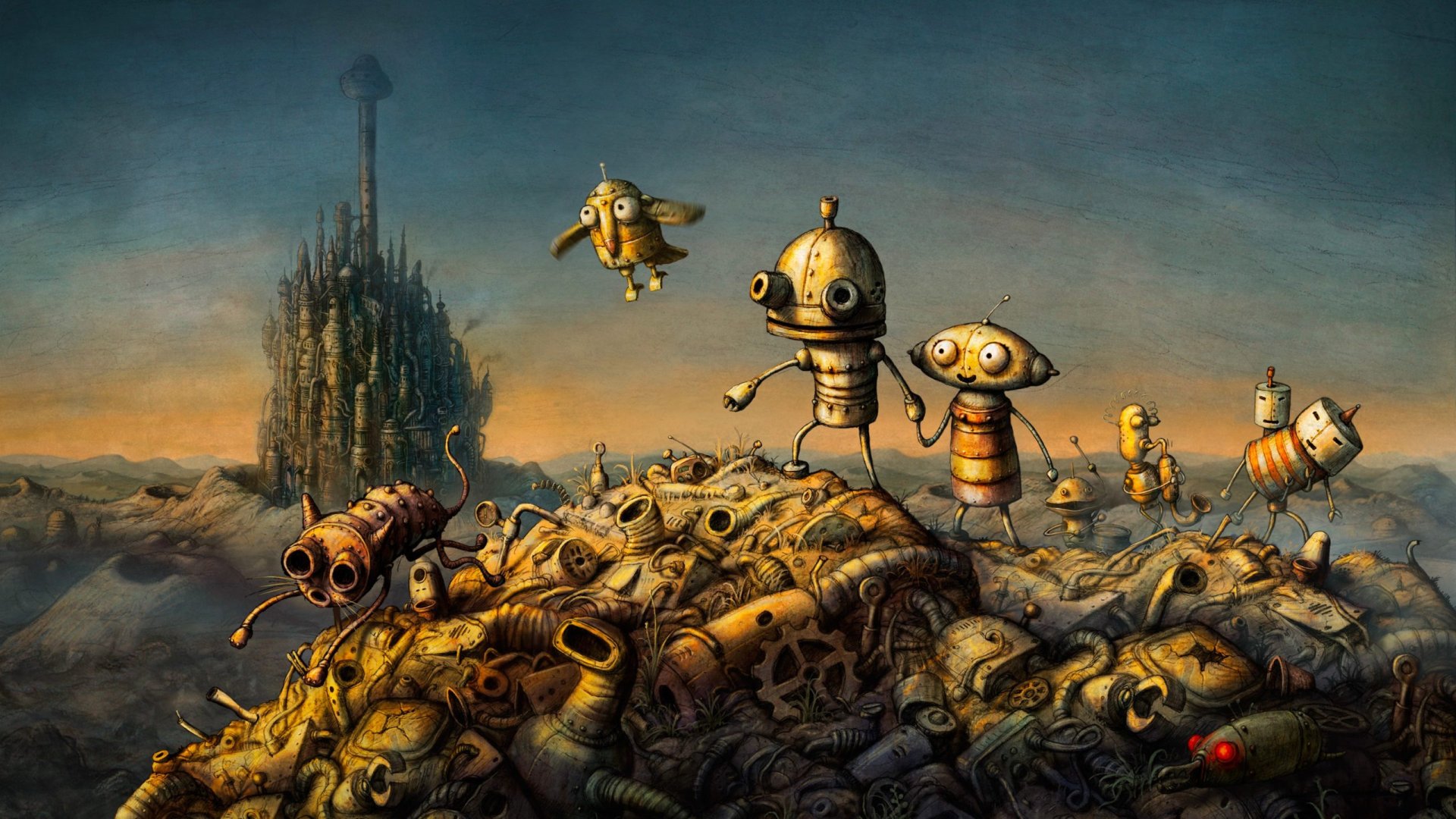 Полное прохождение Machinarium