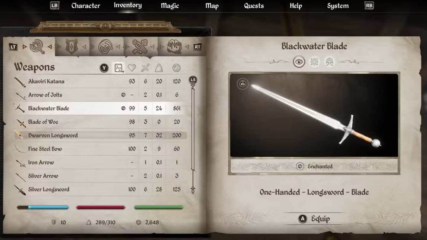 Blackwater Blade