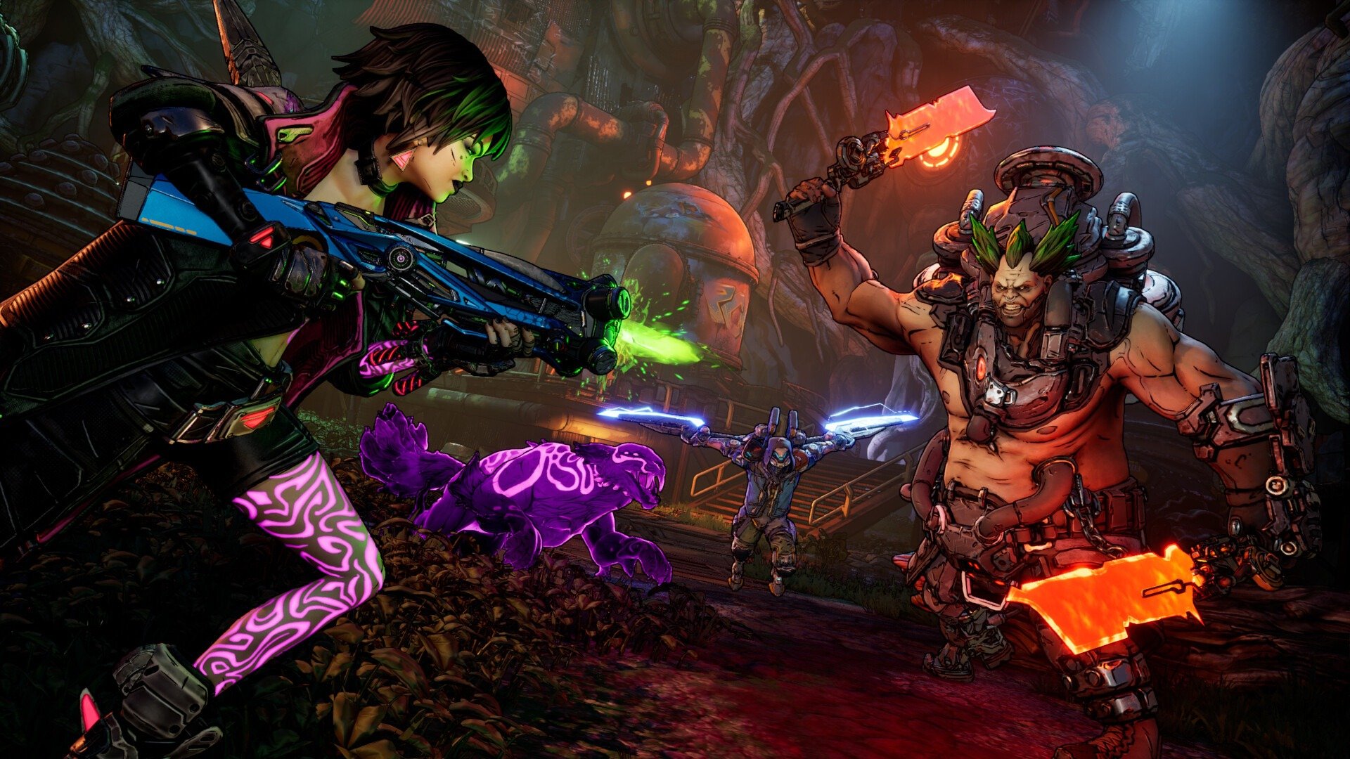 Представлены все виды оружия в Borderlands 4 с их фото и описанием