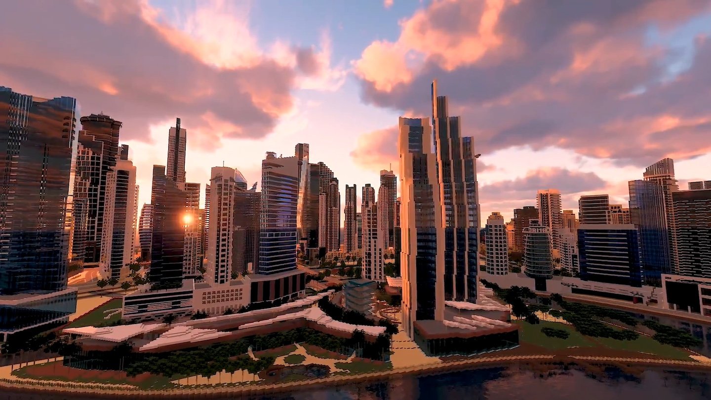 Источник: Dubai Minecraft Project / Dubai City