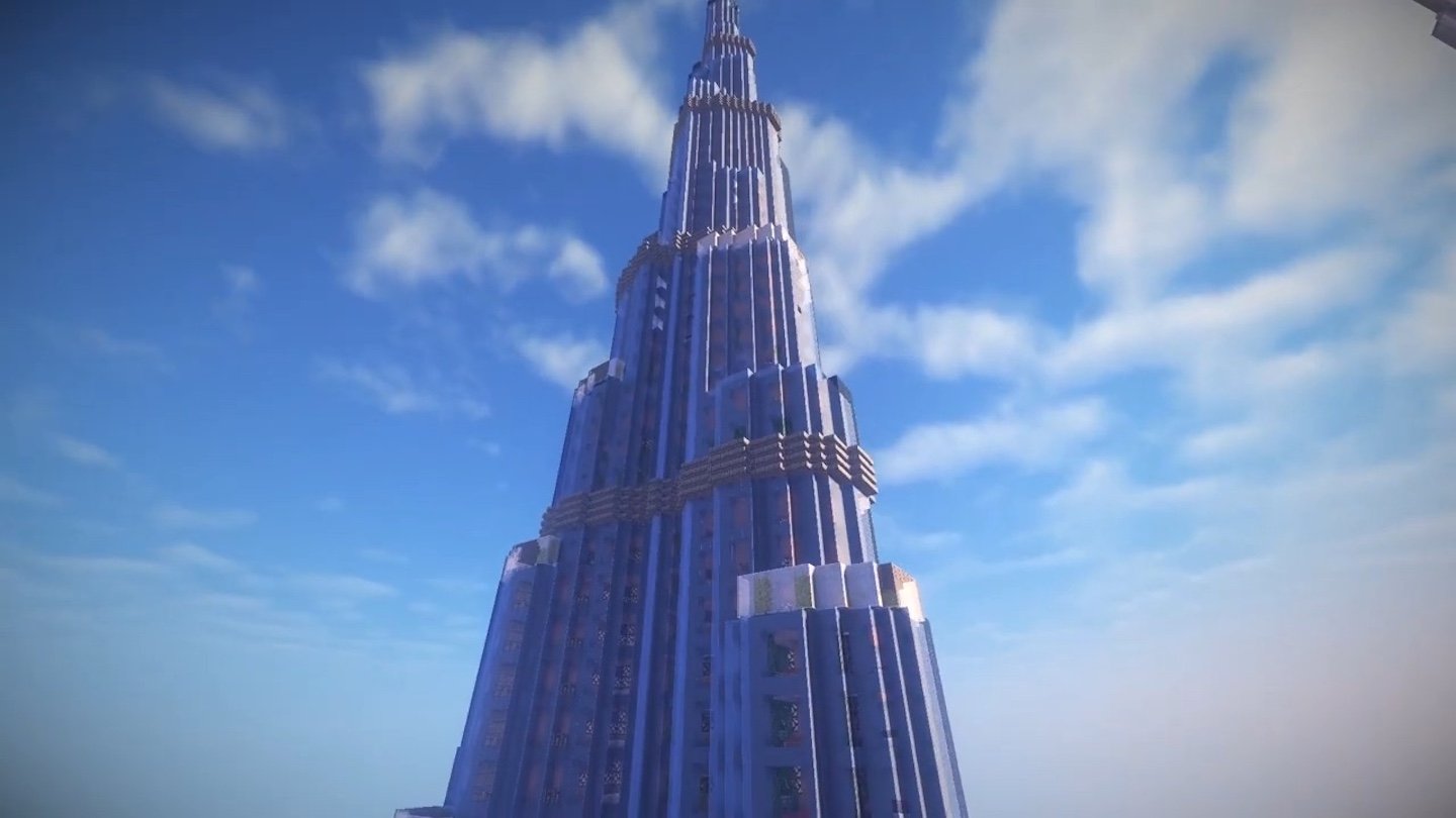 Источник: Dubai Minecraft Project / Burj Khalifa