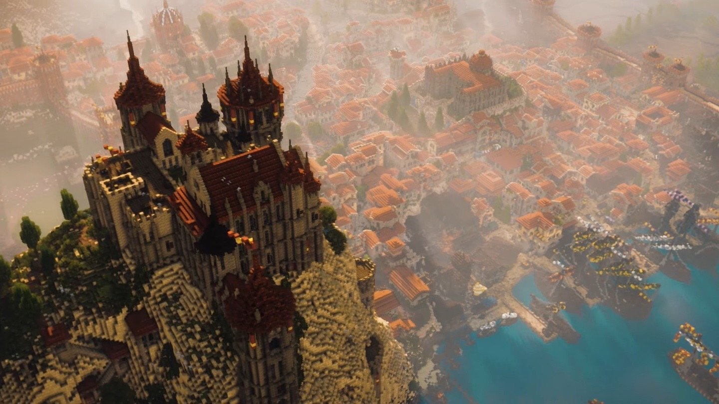 Самые большие постройки в Minecraft