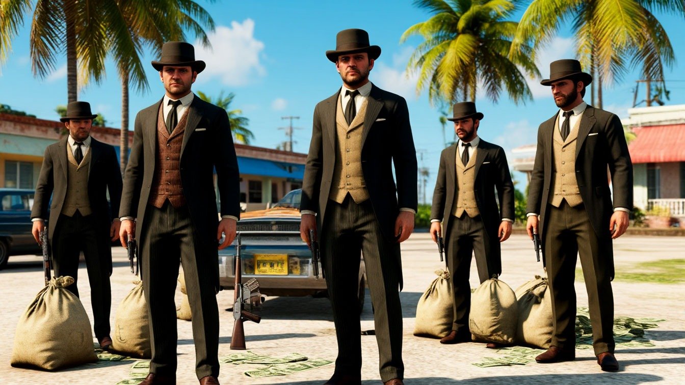 В GTA 6 появятся президенты из Red Dead Redemption 2  их заметили в трейлере