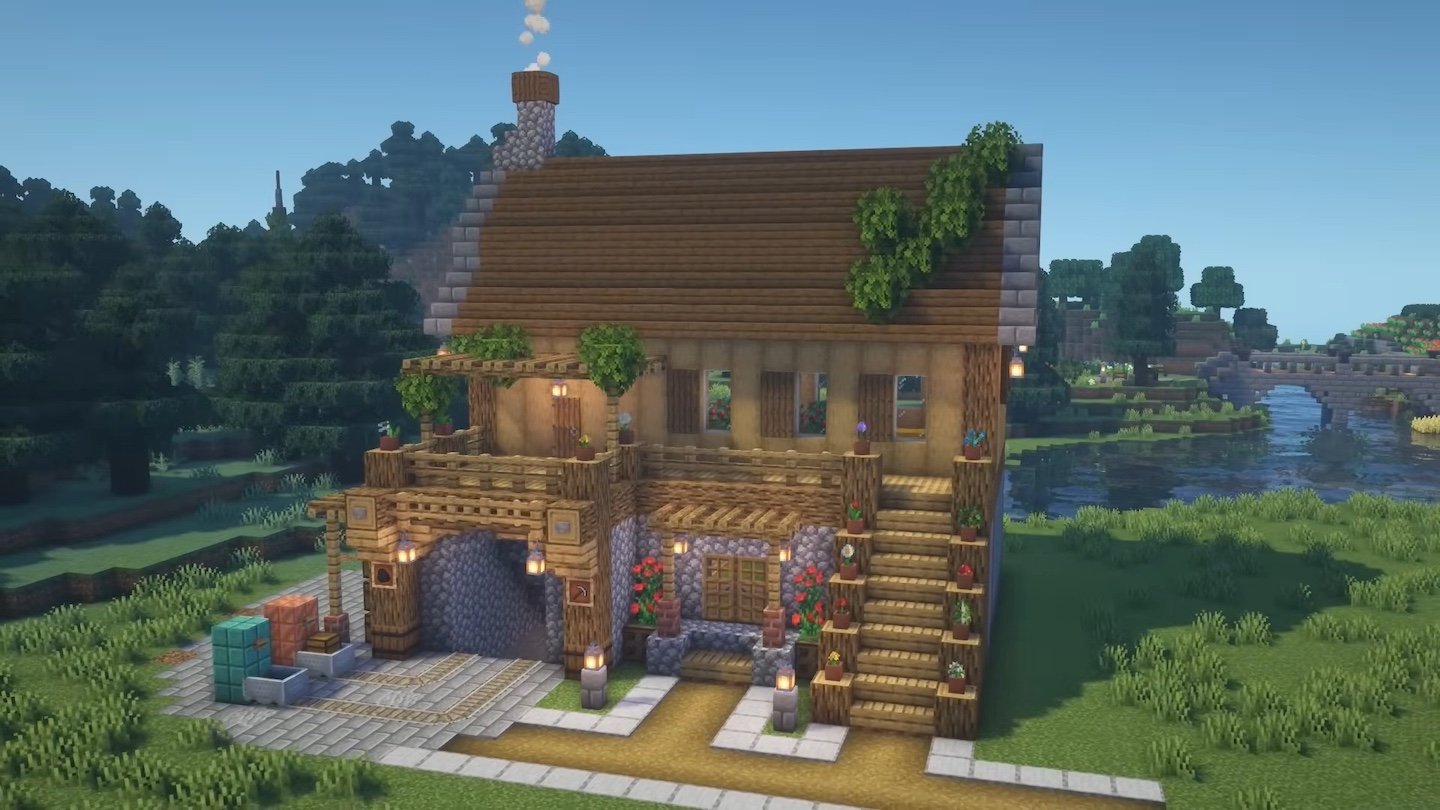 Источник: Foxel / Дом в Minecraft