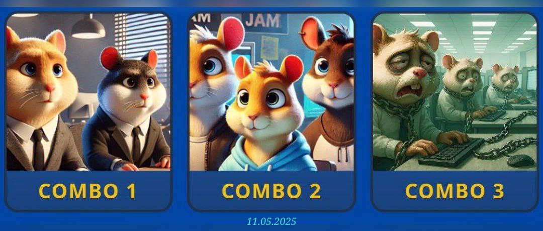 Комбо-карты в Hamster Kombat на 11-12 мая