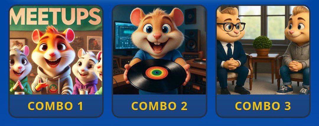 Комбо-карты в Hamster Kombat на 13-14 мая