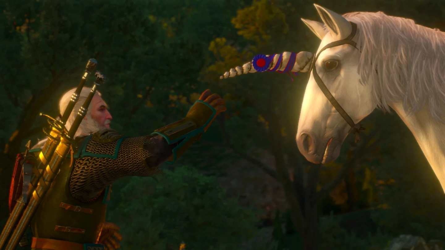 В The Witcher 3 есть носороги Авторы раскрыли секрет спустя 10 лет