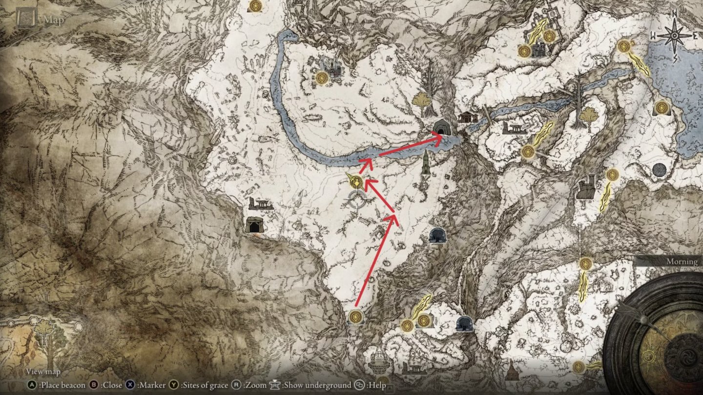 Источник: GameRant / Карта Elden Ring