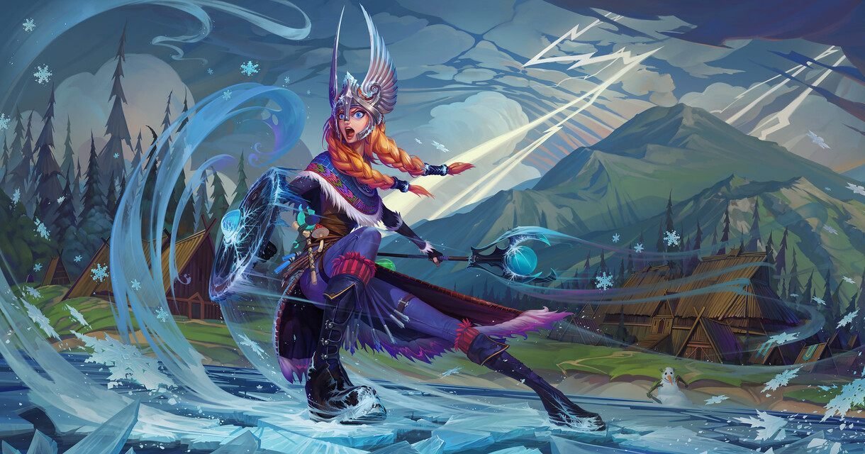 Источник: artstation.com / Сет Winter's Warden
