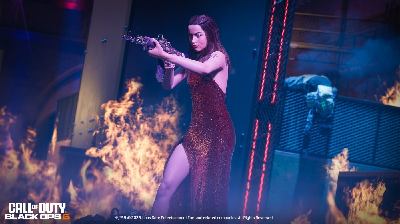 Героиня Аны де Армас в&nbsp;Call of Duty