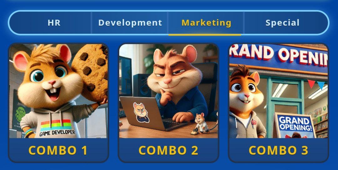 Комбо-карты в Hamster Kombat на 26-27 мая