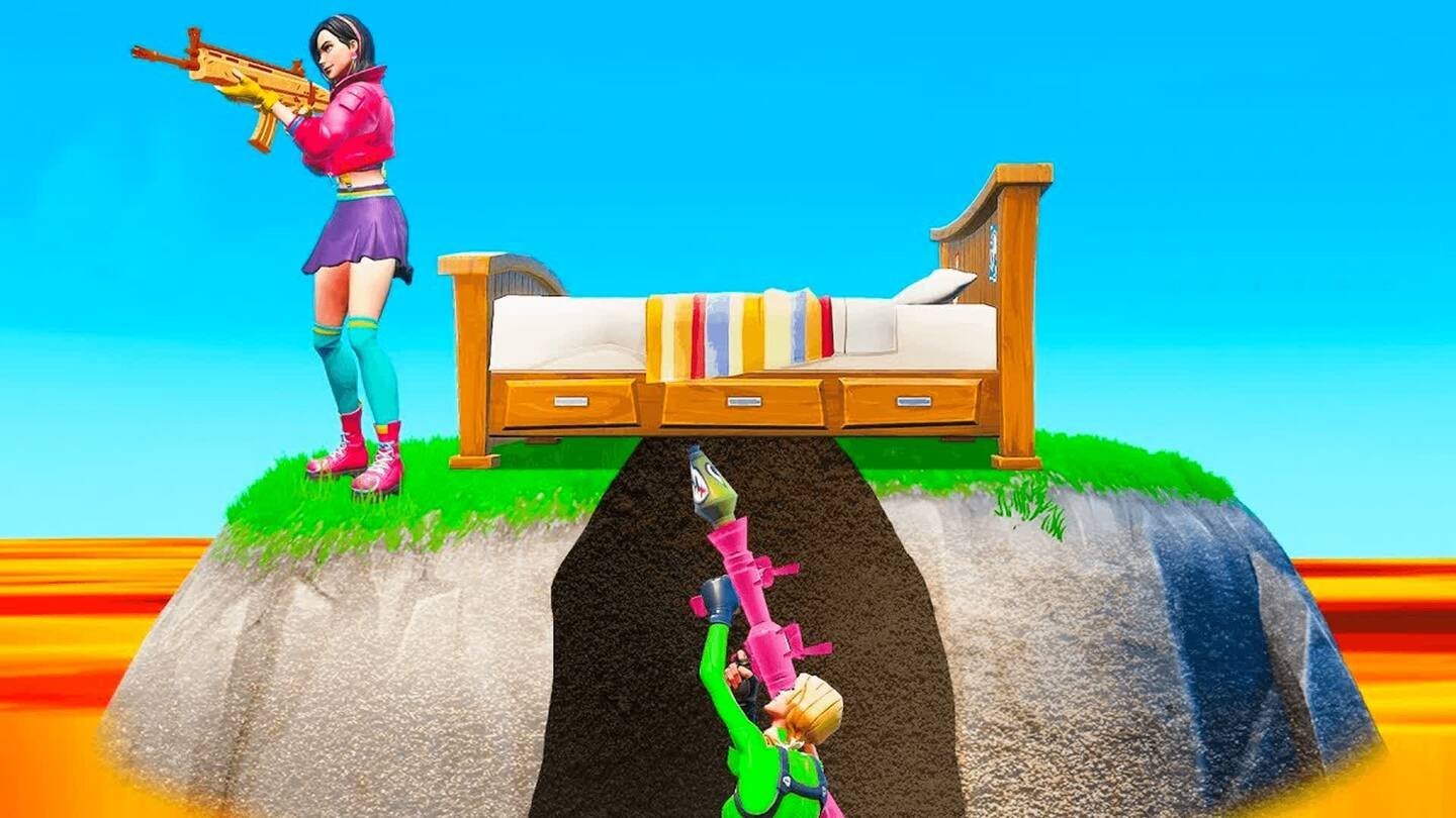 Источник:&nbsp;Fortnite /&nbsp;Troll Bed Wars