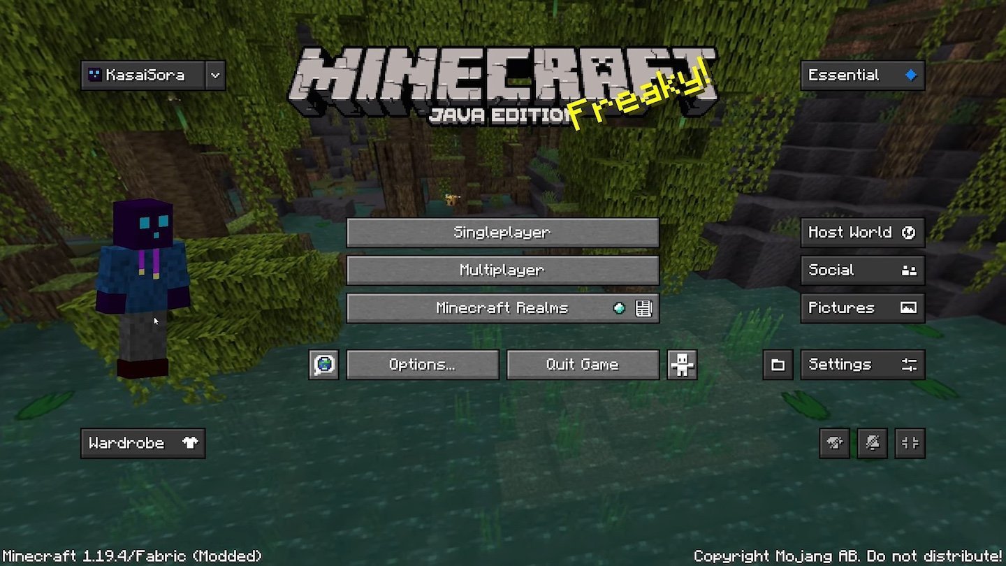 Источник: KasaiSora / Essential в Minecraft