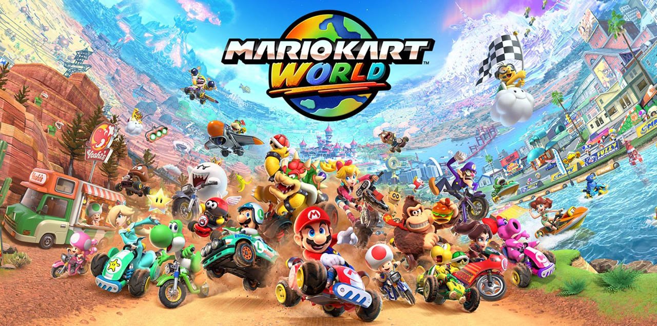 Источник:&nbsp;nintendo.com /&nbsp;Постер Mario Kart World&nbsp;
