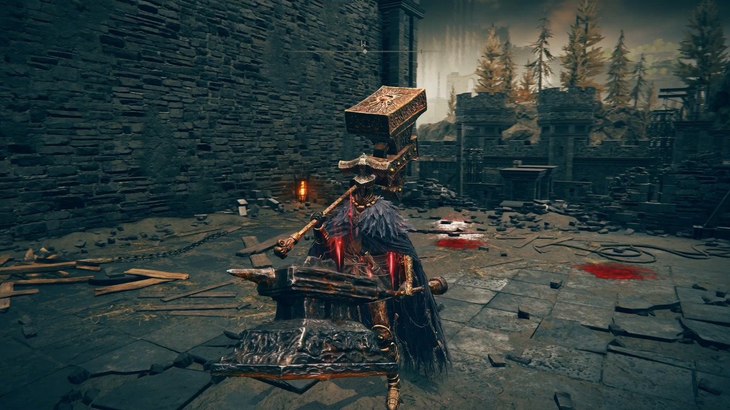 Источник: IGN / Воин с молотом в Elden Ring