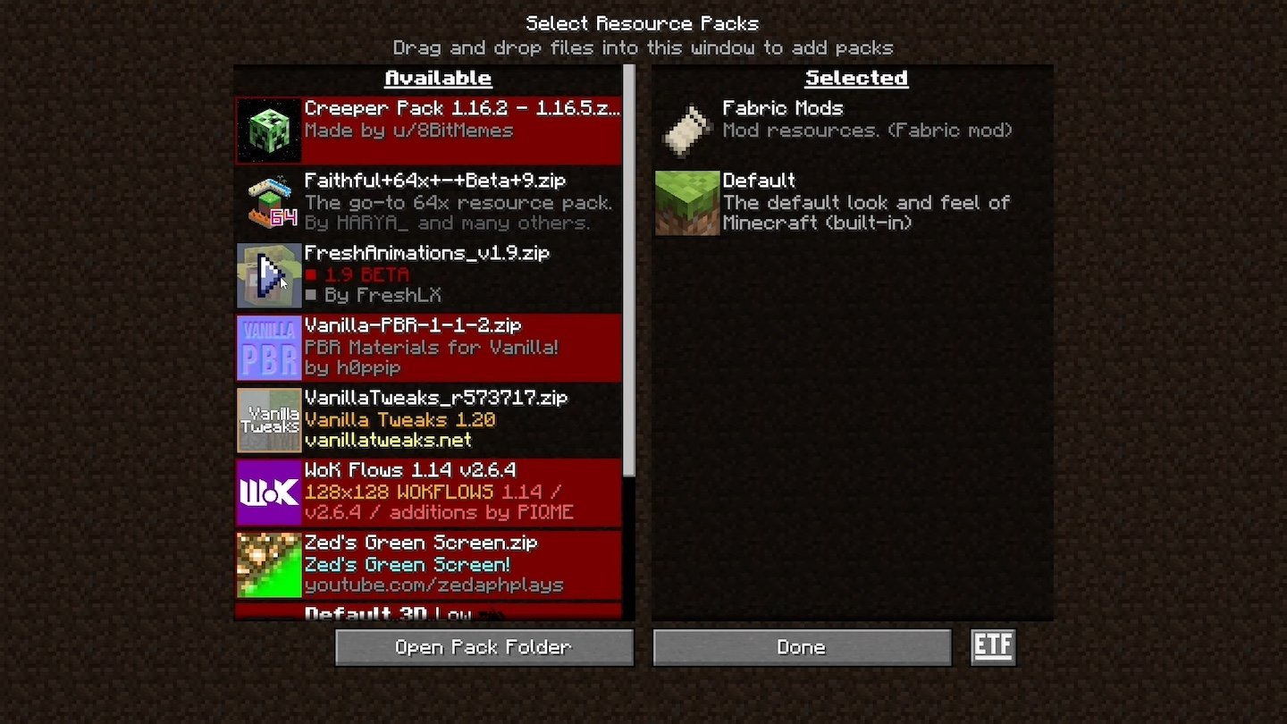 Источник: CringyNick / Fresh Animations в Minecraft