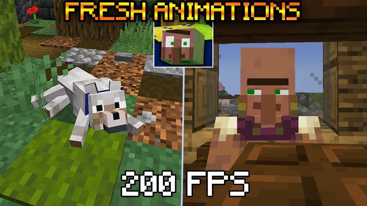 Источник: CringyNick / Fresh Animations в Minecraft