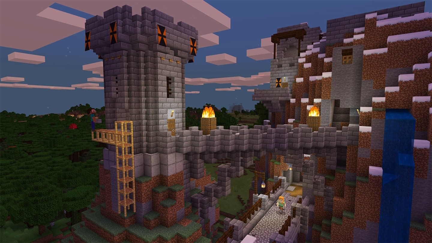 Источник: Nintendo / Minecraft (замок)